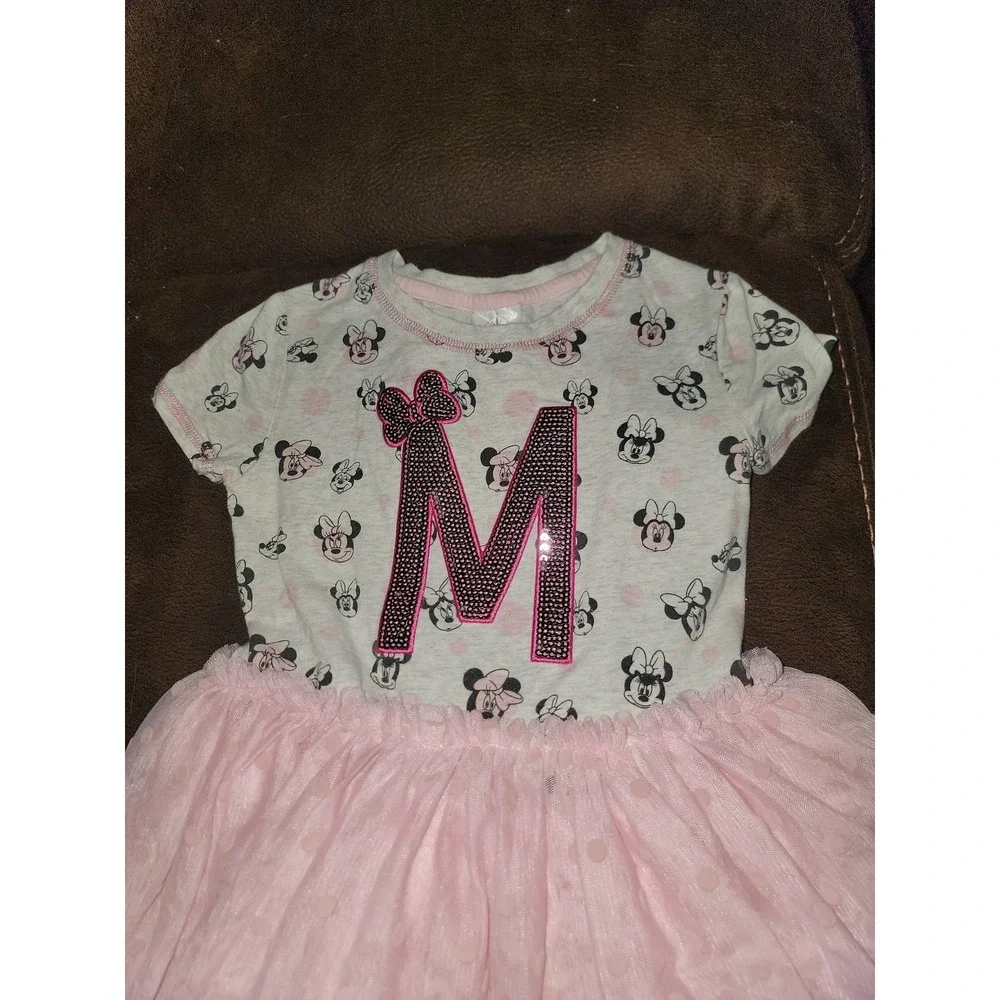 Disney store minnie mouse‎ pink dress size 5 6